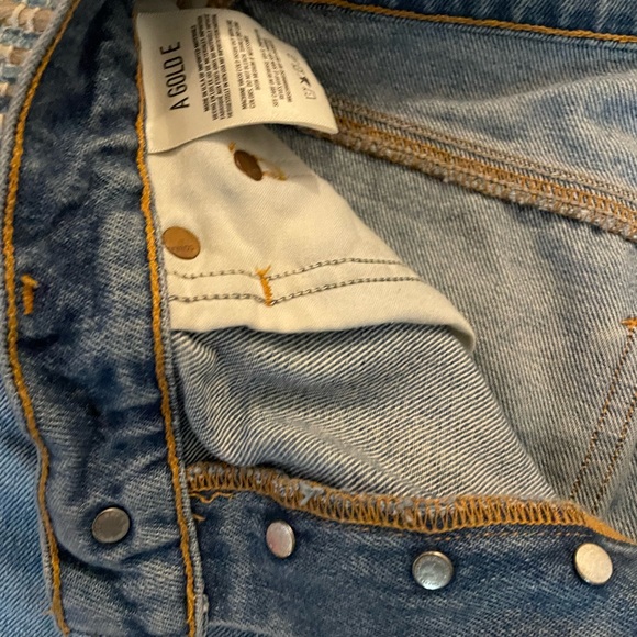 AGolde denim mini skirt 24 - Picture 5 of 5